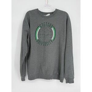 Uscape Apparel Stetson University‎ Sweatshirt Mens Gray Crewneck Graphic Sz XL